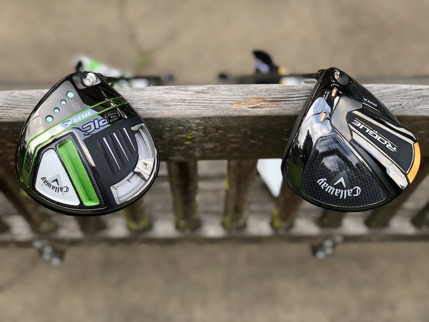 Callaway Rogue ST Max Driver vs Epic Max Driver Comparison