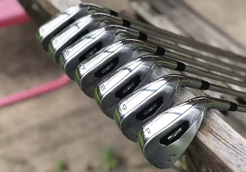 Callaway Rogue ST Pro Irons w/ Steel Shafts
