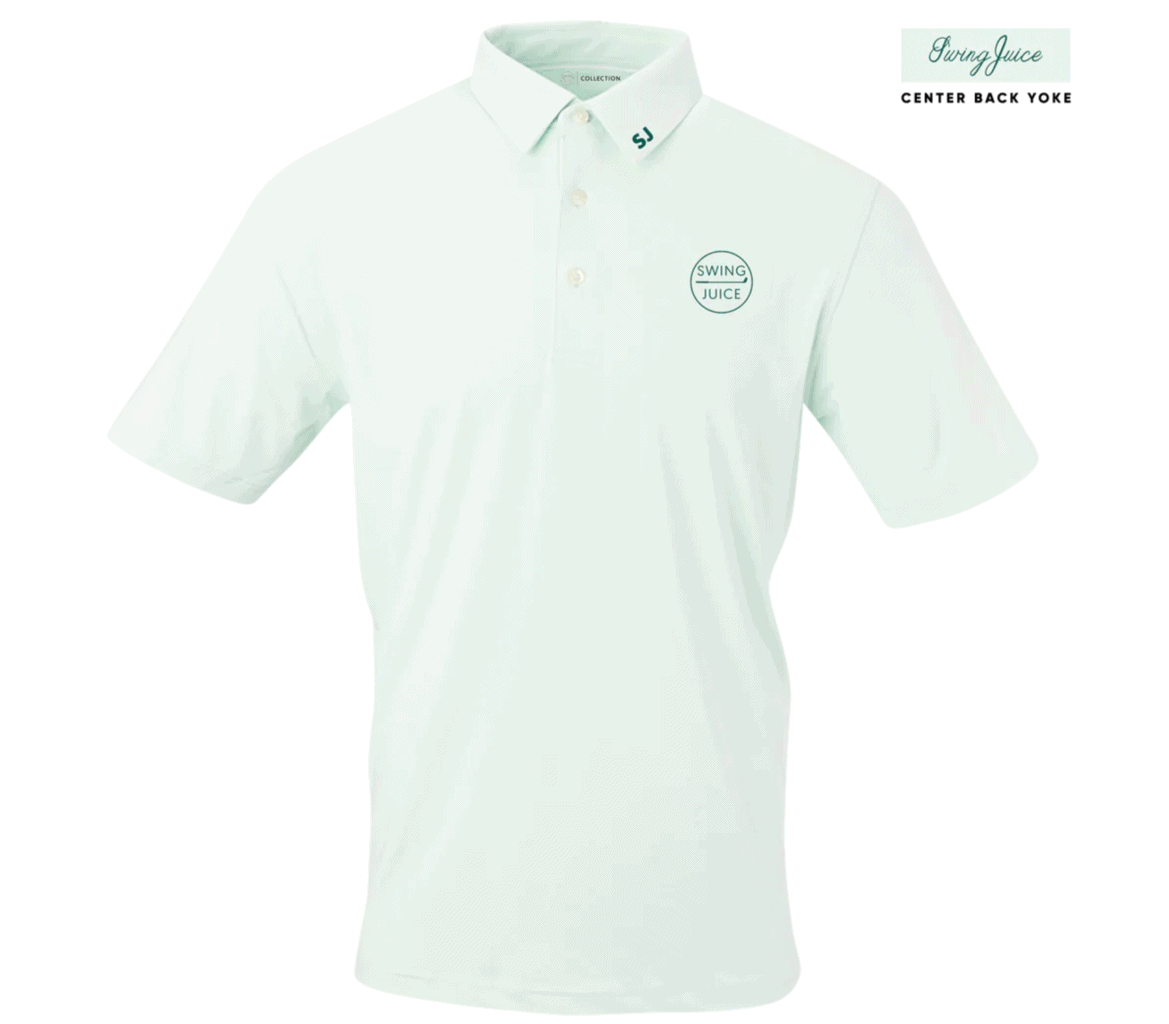 Light Green Swing Juice Golf Polo