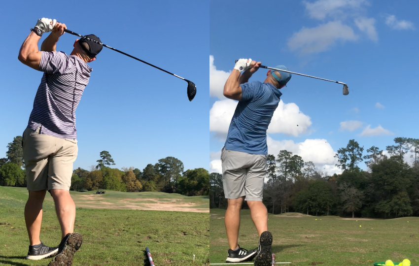 Driver swing vs Iron swing