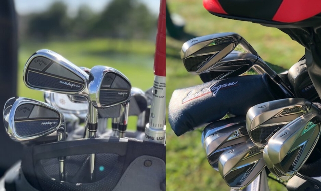 Callaway Paradym Irons vs Taylormade Stealth Irons