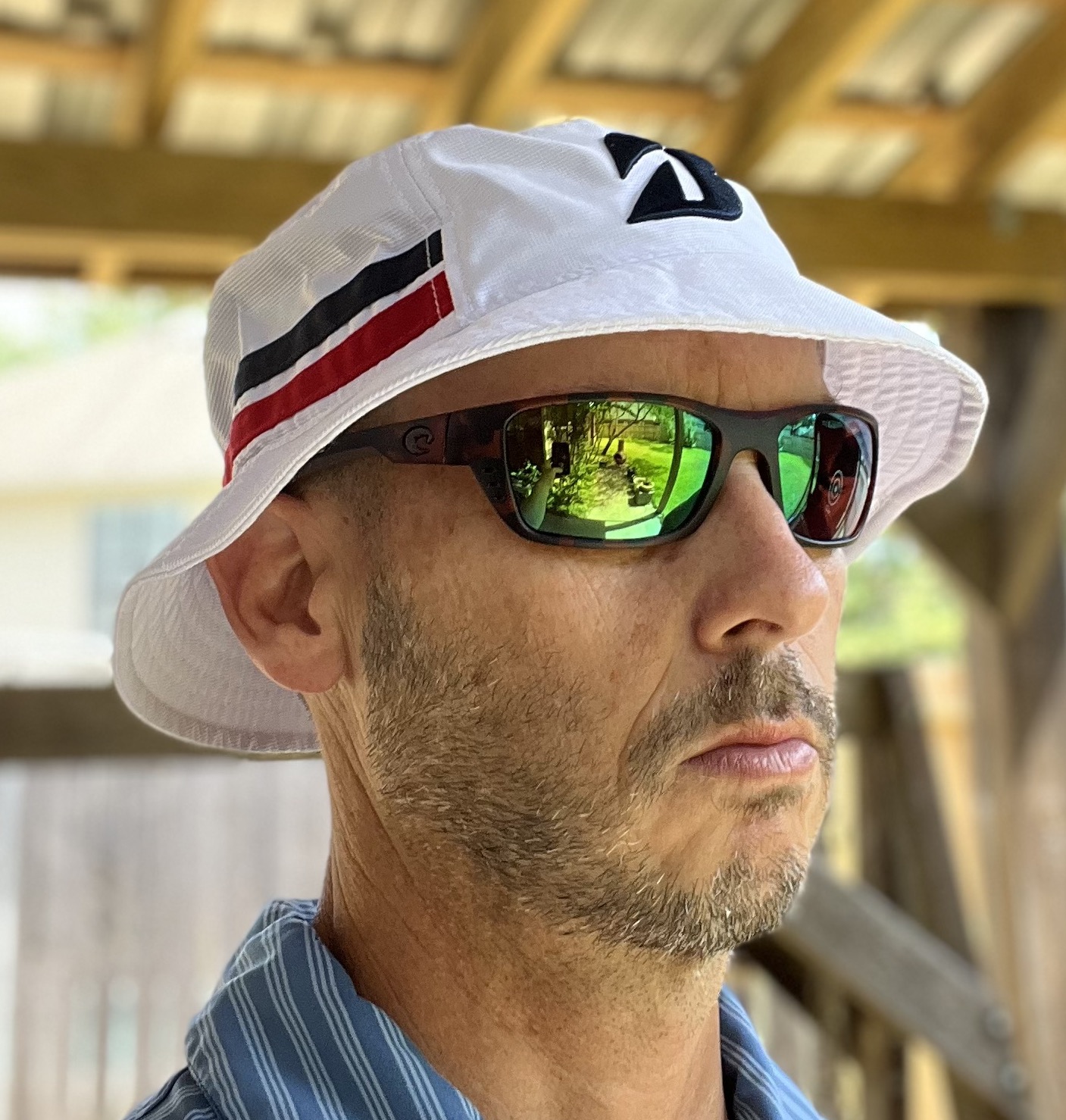 Costa Del Mar Men's Whitetip Polarized Rectangular Sunglasses Costa Del Mar Men's Whitetip Polarized Rectangular Sunglasses