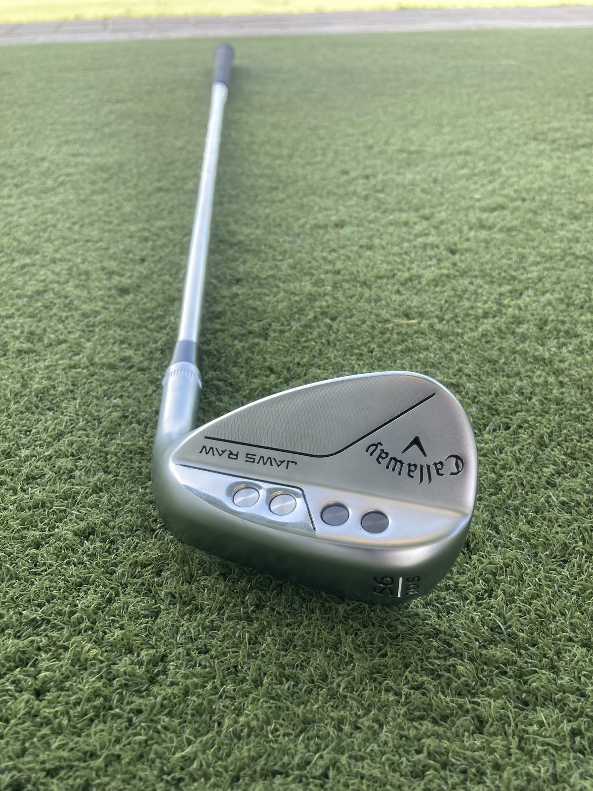 New Callaway JAWS Raw Full Face Groove S Grind Wedge Lob Wedge Golf Club at GlobalGolf.com