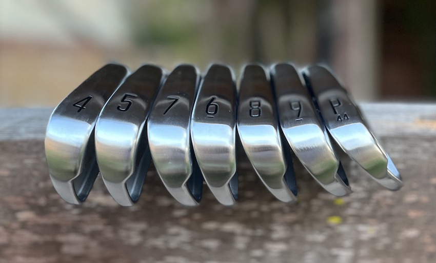 2023 Titleist T150 Irons Toe & Sole view 2023 Titleist T150 Irons Toe & Sole view