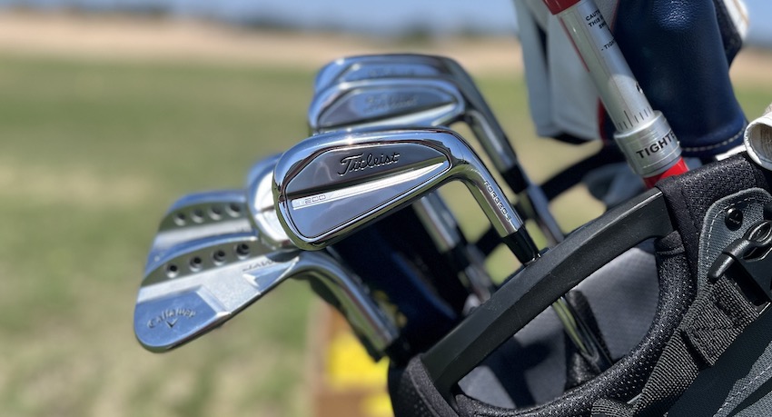 2023 Titleist T200 3G Irons on the range 2023 Titleist T200 3G Irons on the range
