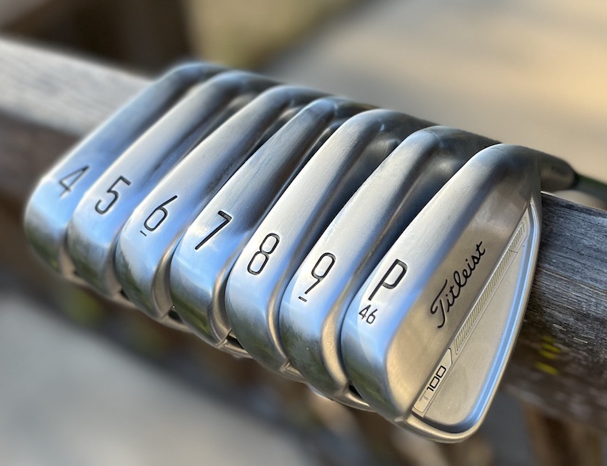 The 2023 Titleist T100 Irons The 2023 Titleist T100 Irons