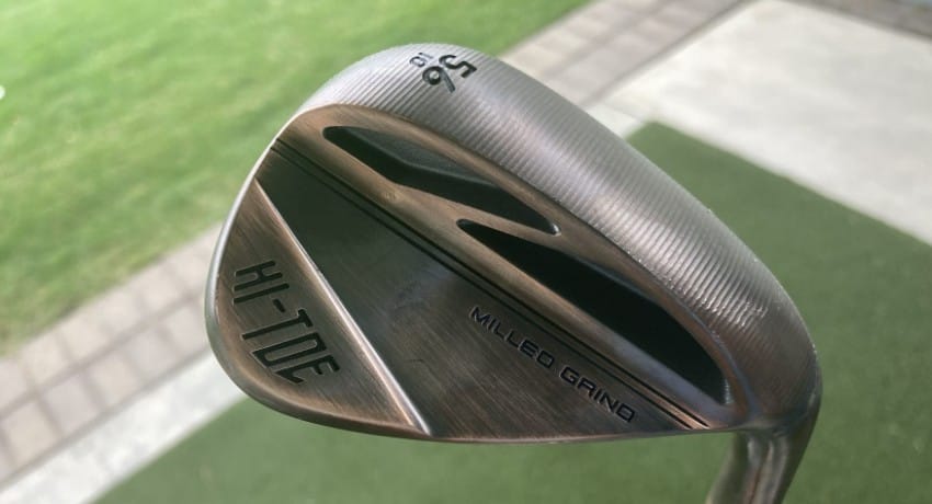 2023 TaylorMade Hi-Toe 3 Sand Wedge Closeup 2023 TaylorMade Hi-Toe 3 Sand Wedge Closeup