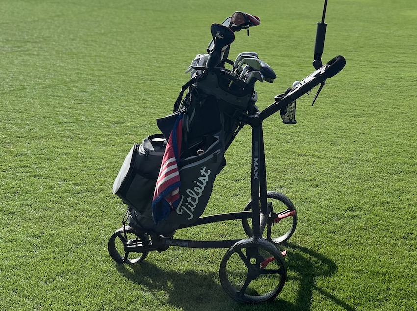 Big Max Blade IP Push Cart Review: Sleek, Solid, and Super Compact