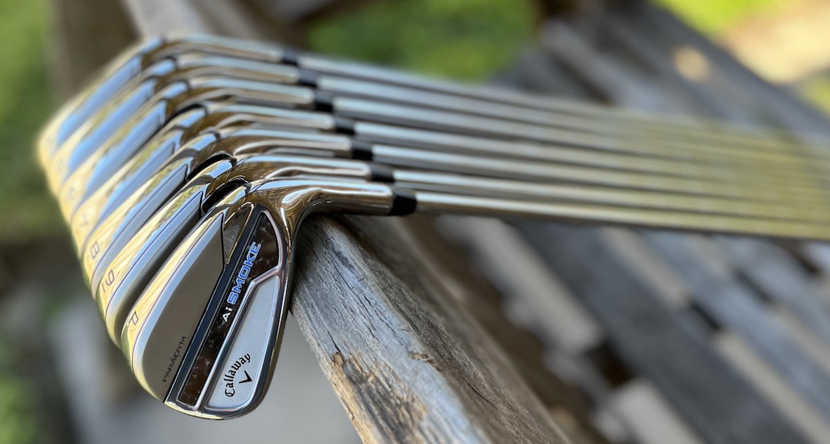 Set of callaway paradym ai smoke irons