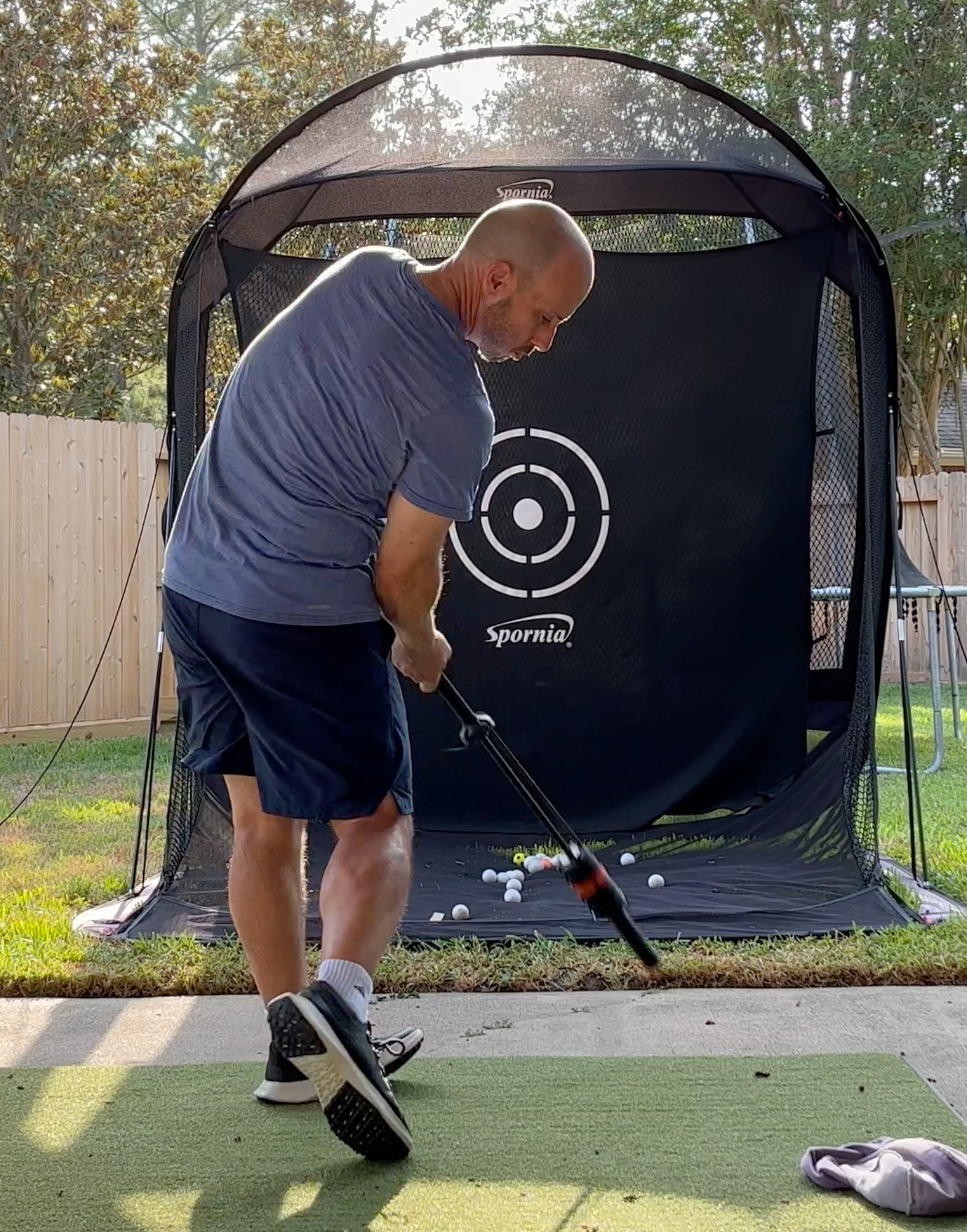 Golfer Geek Sweating w: the ONE Club Golfer Geek Sweating w/ the ONE Club