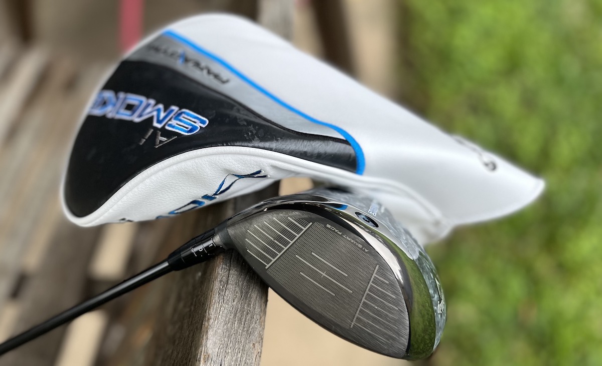 Callaway Ai Smoke Triple Diamond Driver Face View