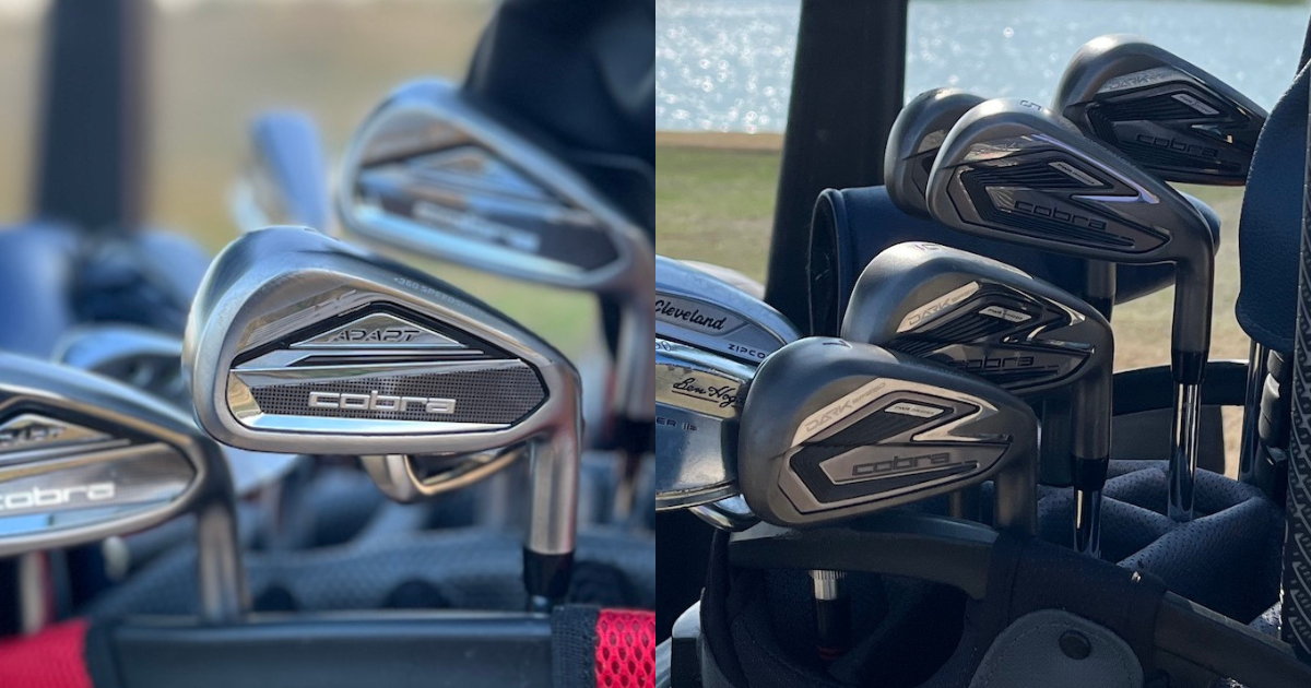 Cobra DS Adapt Irons vs Darkspeed Irons