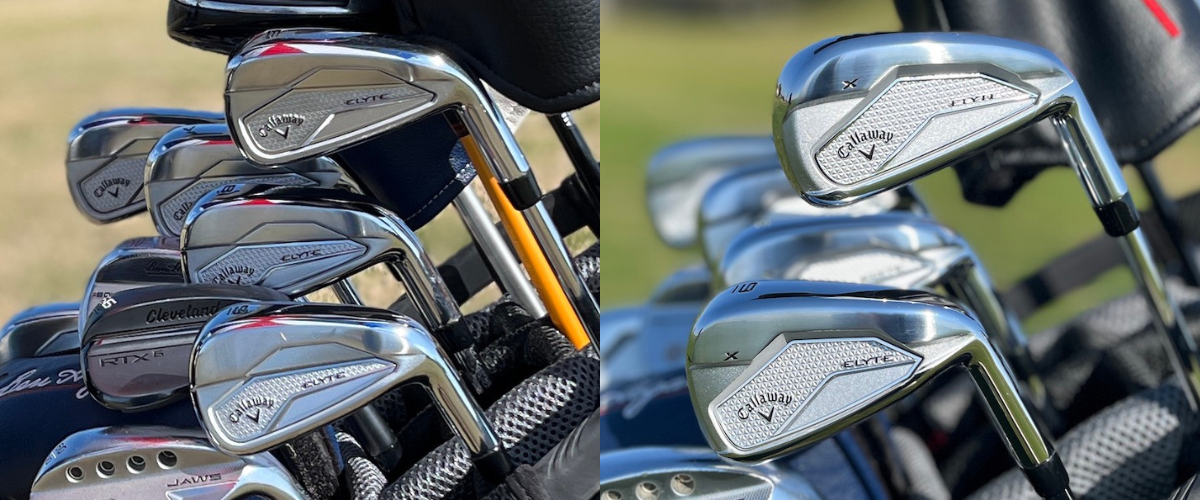Callaway Elyte Irons vs Elyte X Irons