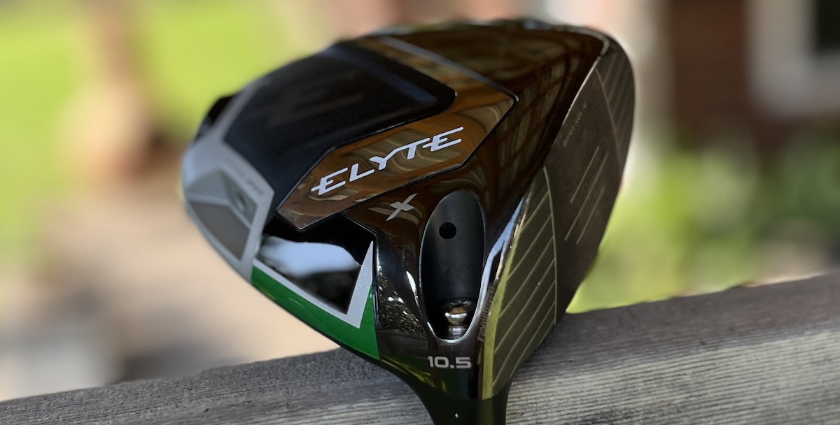 Callaway Elyte X Driver heel view