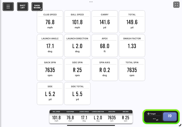 Voice Caddie SC4 Pro Launch Numbers