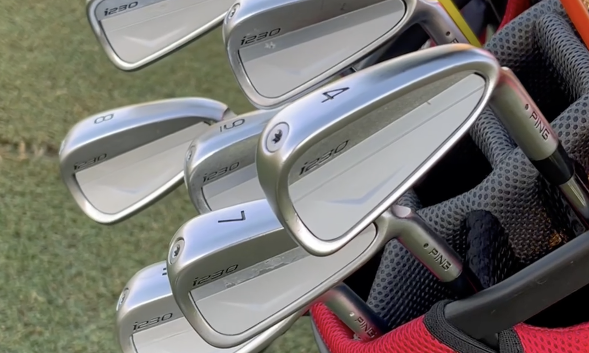 Ping i230 Irons Close Up