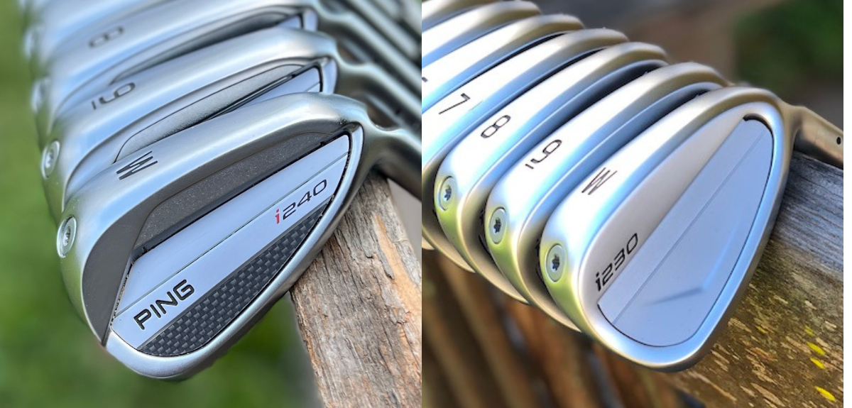 Ping i240 irons and Ping i230 irons