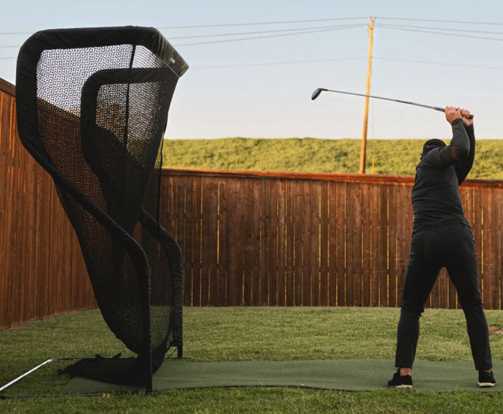 The Net Return Pro Series V2 Multi-Sport Golf Net