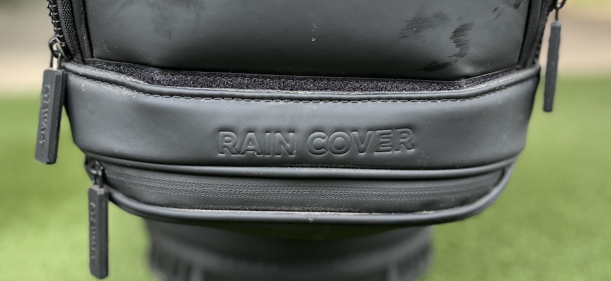 Stewart Nero golf bag full bag rain cover compartment